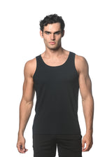 NAVY WAFFLE MESH PERFORMANCE TANK TOP ST-284