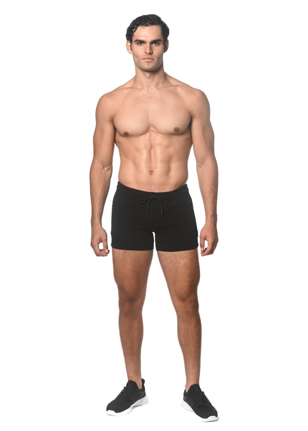 BLACK VAULT 3.5 INSEAM GYM STRETCH SHORTS ST-10500