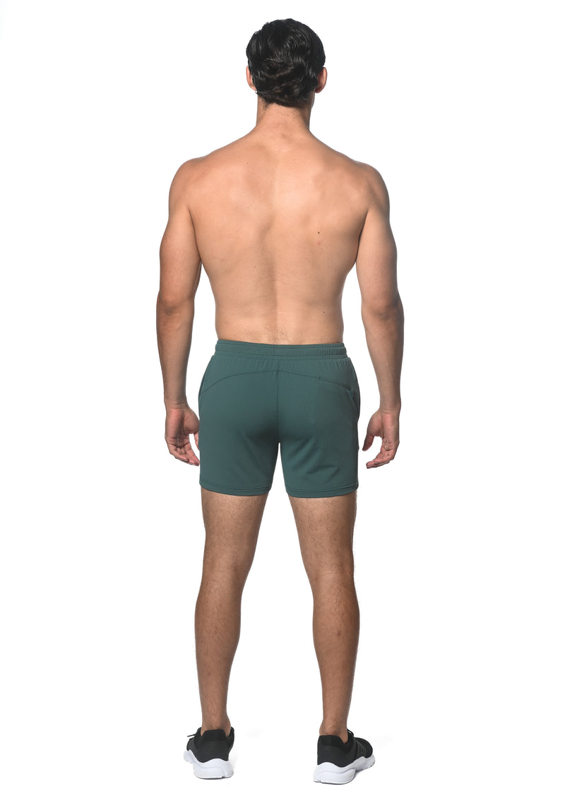 OCEAN TEXTURED MESH PERFORMANCE SHORTS ST-1466-88