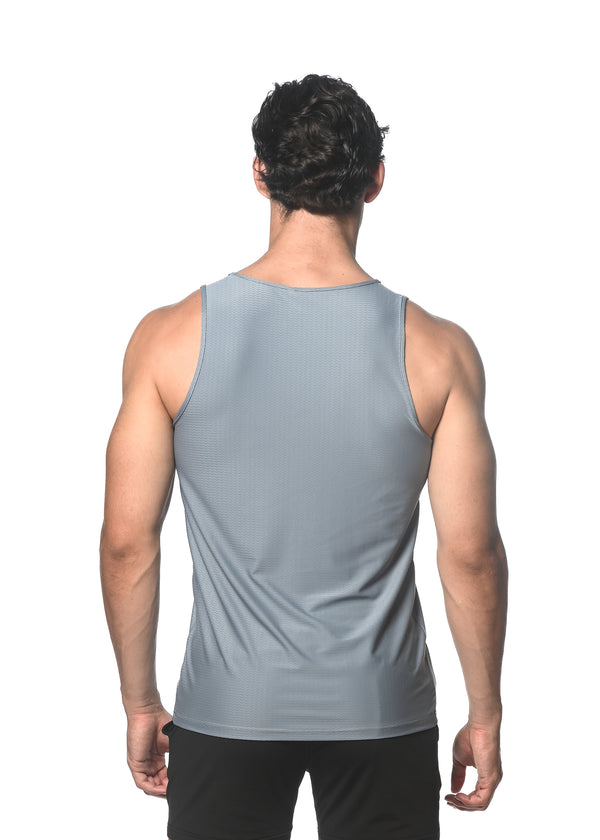 MIST TEXTURED MESH PERFORMANCE TANK TOP ST-282