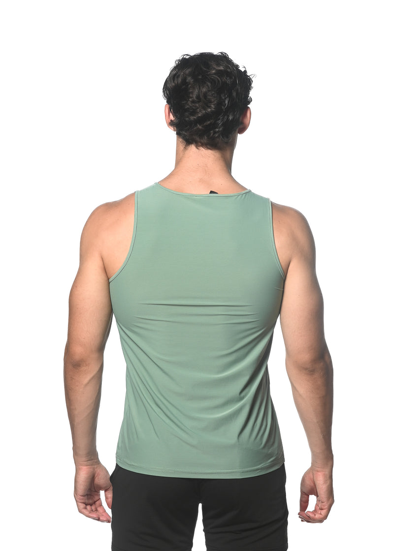 SAGE TEXTURED MESH PERFORMANCE TANK TOP ST-283