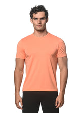 PEACHY CREW NECK SHORT SLEEVE JERSEY T-SHIRT ST-74