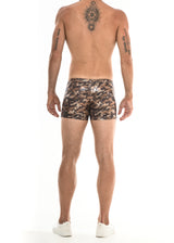 COPPER/GOLD METALLIC CAMO 3" SHORTS ST-9006 Final Sale