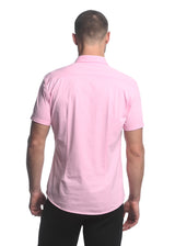 COTTON CANDY SOLID STRETCH JERSEY KNIT SHORT SLEEVE SHIRT  ST-963
