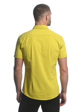 CUMIN SOLID STRETCH JERSEY KNIT SHORT SLEEVE SHIRT ST-963