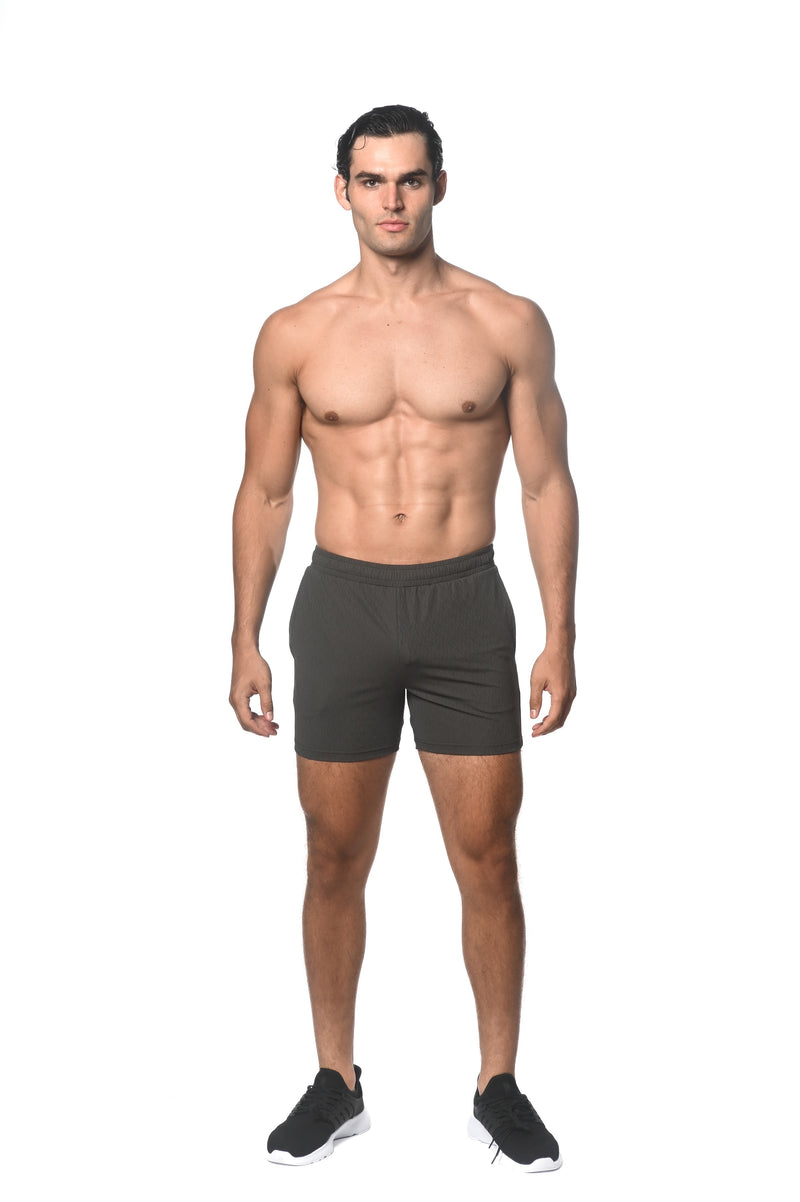 ARMY SPACE DYE PERFORMANCE SHORTS ST-1466-91