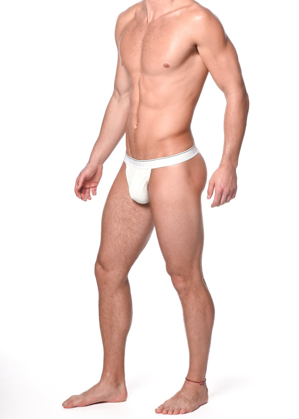 VANILLA MODAL/ELASTANE RIB Y-THONG ST-10137