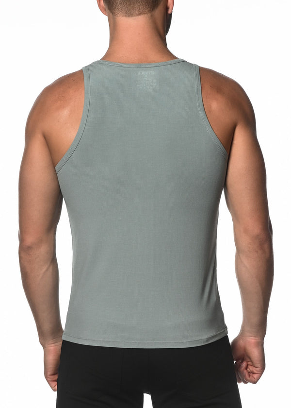 SEAFOAM RIB MODAL TANK  ST-16004