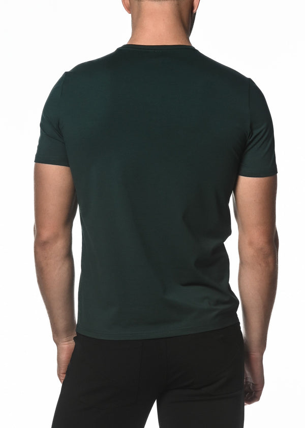 PINE CREW NECK SHORT SLEEVE JERSEY T-SHIRT ST-60